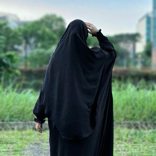 Dress With Free Khimar Mayra (Ironless)