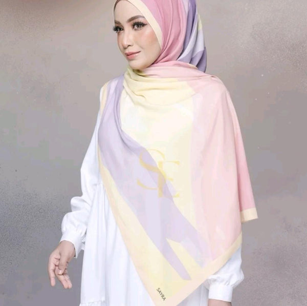 Juliette Ombre Gradient Soft Chiffon Shawl
