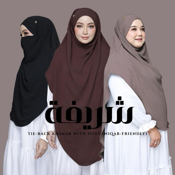 Khimar Sharifah Tie-Back