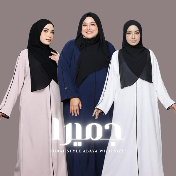 Abaya Jumeirah Dubai-Style With Sizes-SE Label