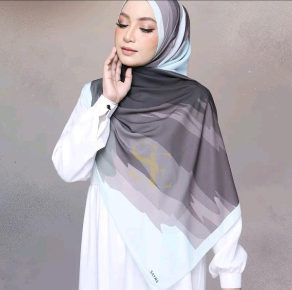 Juliette Ombre Gradient Soft Chiffon Shawl