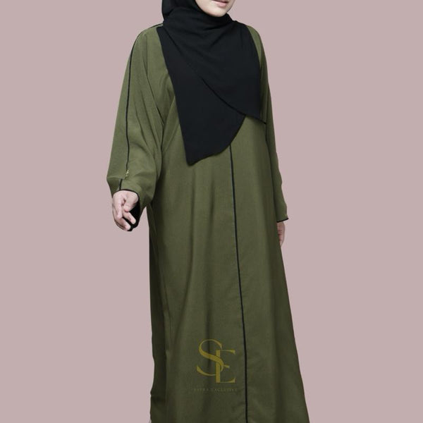 Abaya Jumeirah Dubai-Style With Sizes-SE Label