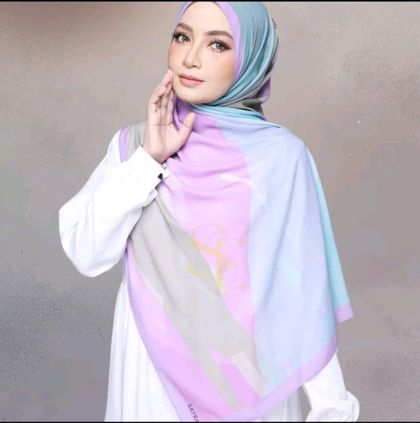 Juliette Ombre Gradient Soft Chiffon Shawl