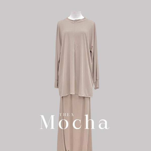 Thea Mom And Kids Ribbed Jersey Skirt Set