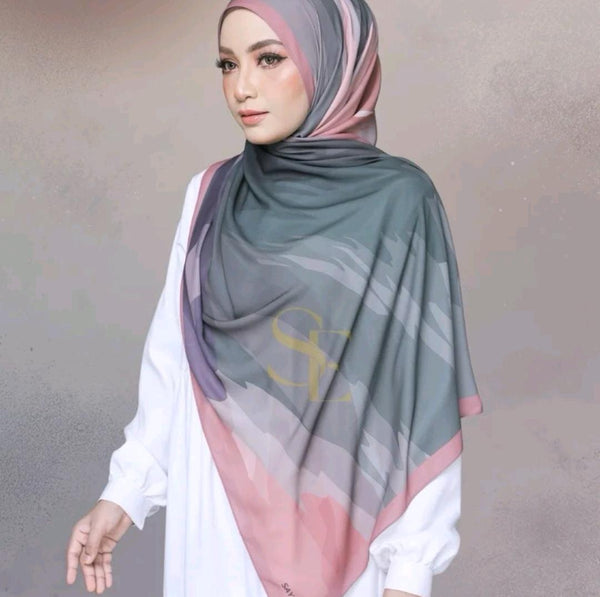 Juliette Ombre Gradient Soft Chiffon Shawl