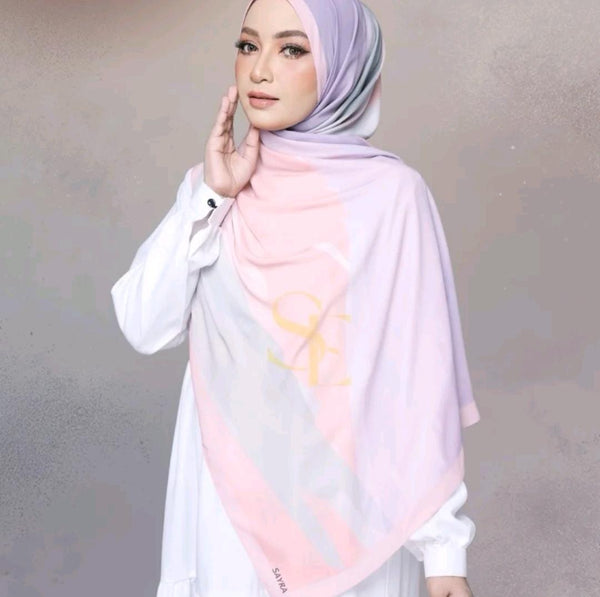 Juliette Ombre Gradient Soft Chiffon Shawl