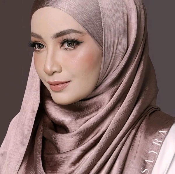 Premium Kate Satin Textured Shawl