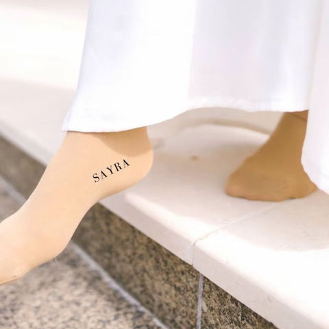 Socks Solat-Friendly Opaque & Anti-Slip Wudhuk Footwear