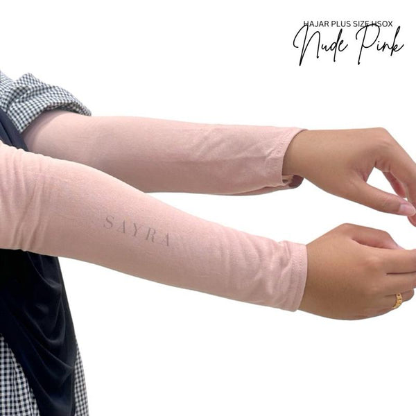 Handsock Plus-Size Soft Cotton Plain Daily Wear