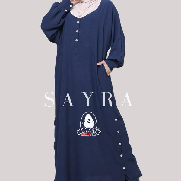 Jubah Suit Dress with pants Sayra Qairina MakcikAlertSG Collection