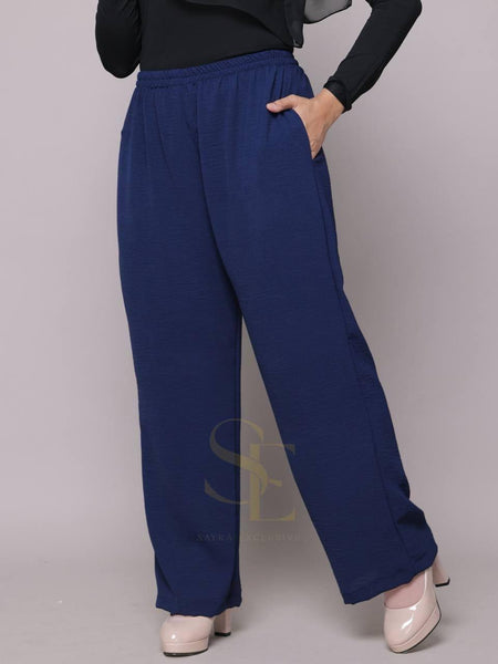 Crinkled Pant with pocket Olivia